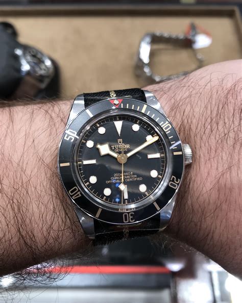 tudor black bay 58 6 inch wrist|black bay 58 lug to.